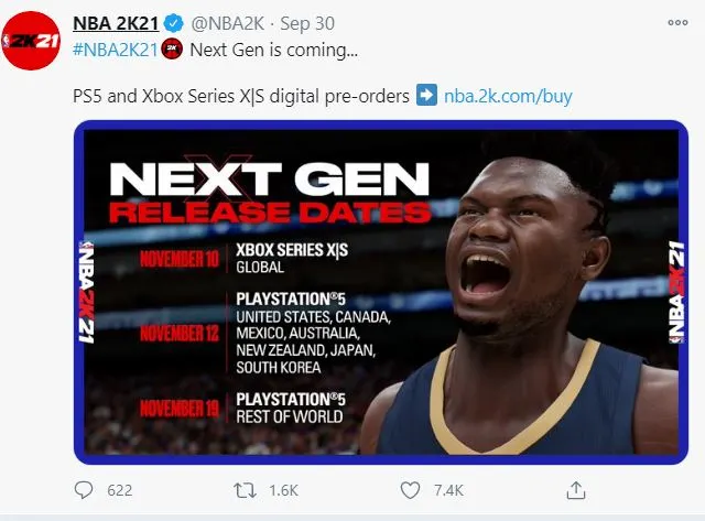 nba 2k21 next gen release date