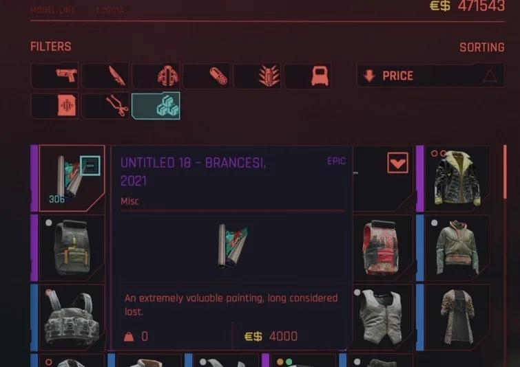 cyberpunk 2077 infinite money exploit