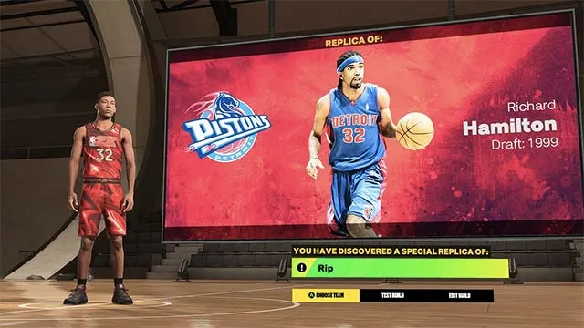 nba 2k23 richard hamilton replica build